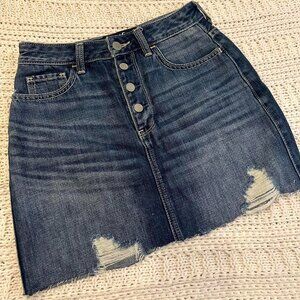 Hollister Co. Women's Blue and Navy Skirt